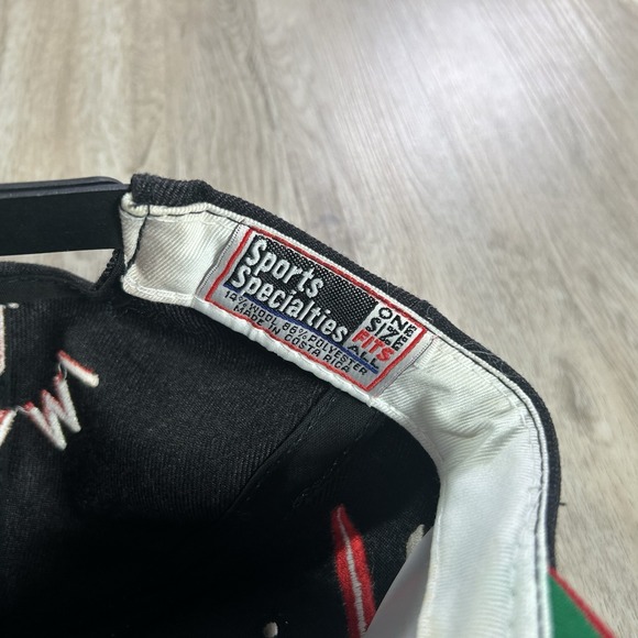 VTG Sports Specialties Miami Heat Scratch Snapback Hat NBA Black‎ Wool Cap - Picture 4 of 10